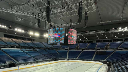 AUS global series rink build Rod Laver Arena 2