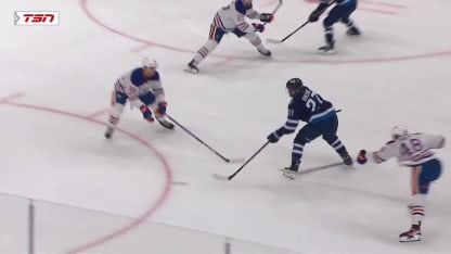 EDM@WPG: Ehlers scores goal against Stuart Skinner