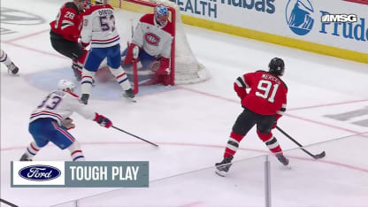 Dawson Mercer with a Goal vs. Montréal Canadiens