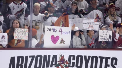 Arizona coyotes fans