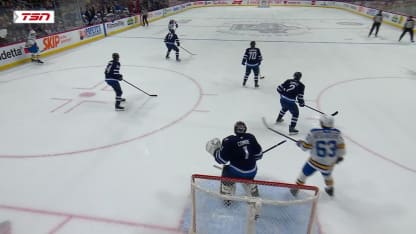 STL@WPG: Kyrou marque un but en A.N. contre Eric Comrie