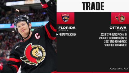 B. Tkachuk traded to Panthers