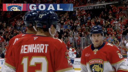 FLA vs. TOR: Reinhart buries shorthanded goal