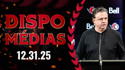 Travis Green dispo médias