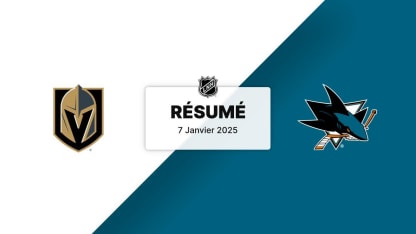 VGK vs SJS | Résumé 7/1/25