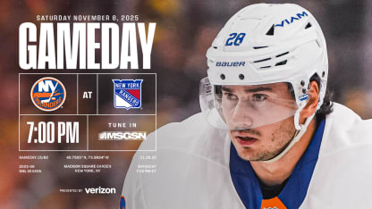 Game Preview: Islanders at Rangers Nov. 8