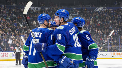 O'Connor races Canucks out to early lead