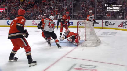 PHI@ANA: Dostal with a great save against Garnet Hathaway