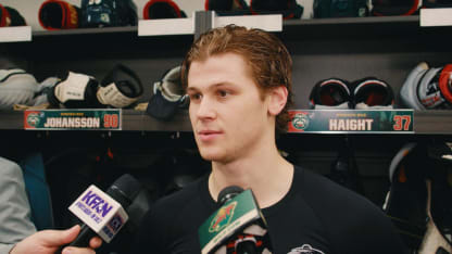 Haight Postgame vs. Chicago 3/19