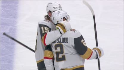 VGK@SJS: Whitecloud scores goal against Yaroslav Askarov