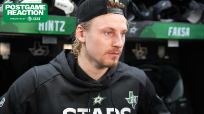 ANA@DAL Postgame: Roope Hintz