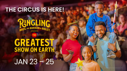 January 23-25: Ringling Bros. and Barnum & Bailey