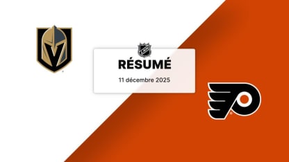 VGK vs PHI | Résumé | 11/12/2025