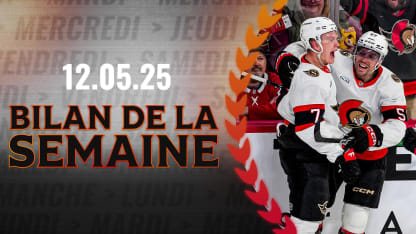 L'équipe est de retour à Ottawa.