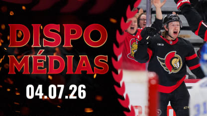 Jake Sanderson dispo médias après le match contre TBL