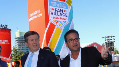 John Tory Fan Village
