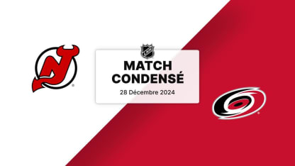 Match condensé : NJD @ CAR 28/12/24