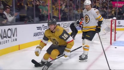 BOS@VGK: Dorofeyev scores goal against Jeremy Swayman