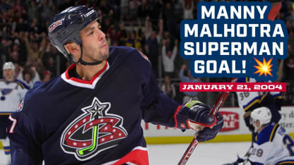 It's a bird, it's a plane, it's a... Manny Malhotra? 🧐