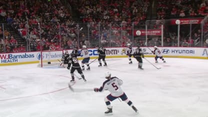 CBJ@NJD: Fabbro scores goal against Jacob Markstrom