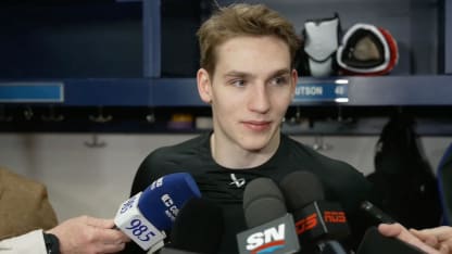 Pregame vs. CBJ: Hutson