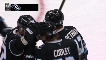 Peterka's game-tying goal