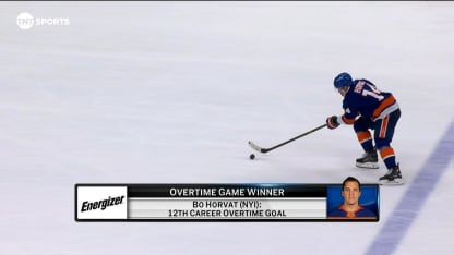 Energizer OT Winner: Bo Horvat