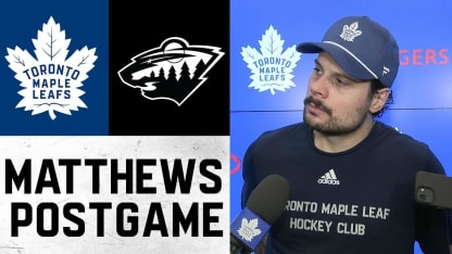 Auston Matthews | Post Game vs Minnesota Wild 