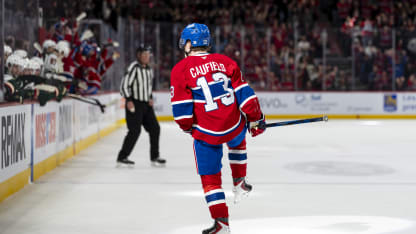 Cole Caufield erloest Montral Canadiens von Minnesota-Wild-Fluch