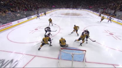 CBJ@VGK: Jenner scores goal against Carter Hart