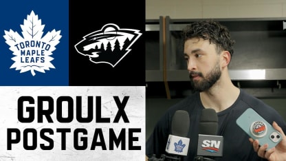 Bo Groulx | Post Game at Minnesota Wild | March 15, 2026