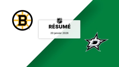 BOS vs DAL | Résumé | 20/01/2026