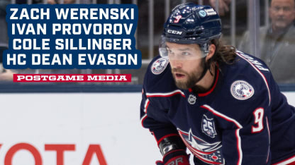 Blue Jackets vs. Wild | Postgame Media