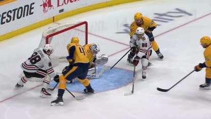 CHI@NSH: Annunen with a great save against Teuvo Teravainen