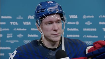 Palat's post-game interview vs. Team Canada