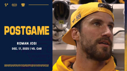 Postgame: Roman Josi