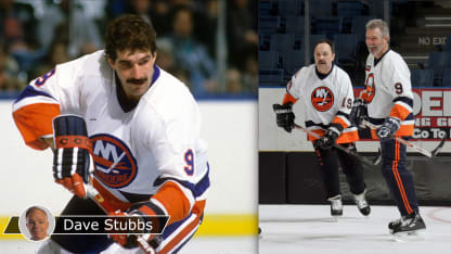 Gillies Trottier 1980s 2005 with Stubbs badge