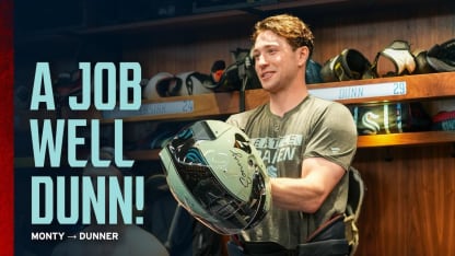 VINCE DUNN GETS THE HELMET!