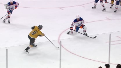 EDM@VGK: Karlsson scores goal against Calvin Pickard