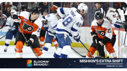 Mishkin's Extra Shift: Philadelphia Flyers 6, Tampa Bay Lightning 2