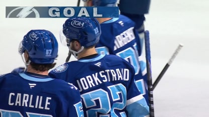 FLA@TBL: Bjorkstrand scores goal against Sergei Bobrovsky