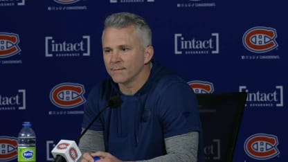 Avant-match c. TBL : St-Louis