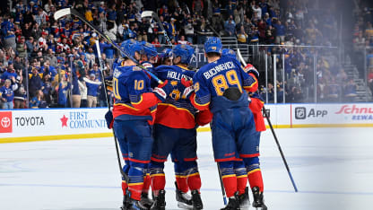 Photos: Blues 2, Red Wings 1 (OT) - April 1, 2025