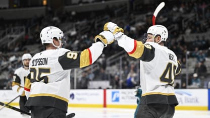 Olofsson slog till i powerplay för Golden Knights