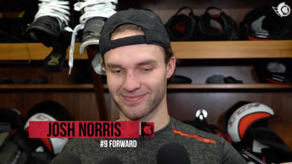 Josh Norris Postgame Media vs DET