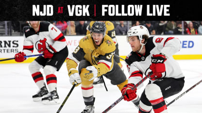 Live Blog Devils Golden Knights
