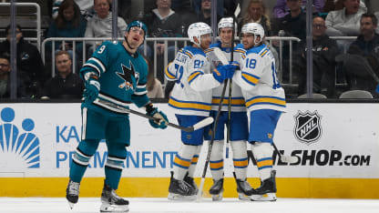 Photos: Blues 3, Sharks 2 (OT) - March 6, 2026