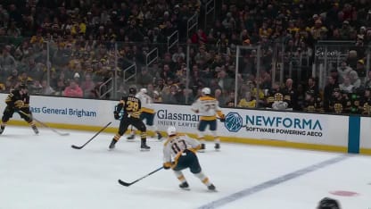 NSH@BOS: Blankenburg scores goal against Jeremy Swayman