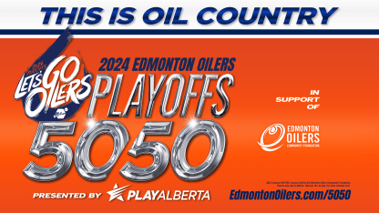 RELEASE: This is Oil Country 50/50 underway for Stanley Cup Final