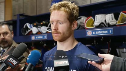 Après-match c. WSH : Matheson